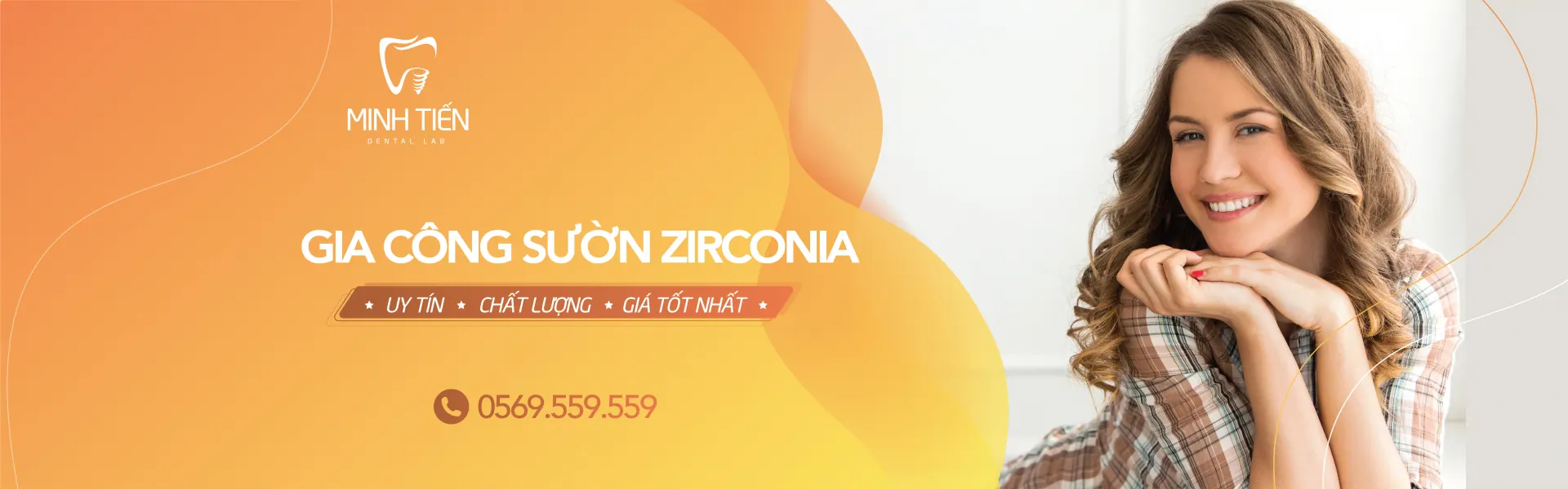 Gia công sườn Zirconia: uy tín, chất lượng, giá tốt nhất, hotline 0569 559 559